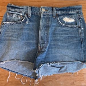 Reformation Charlie High Rise Jean Short